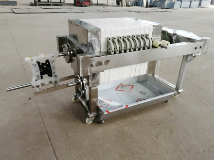 Food Grade stainless steel filter press